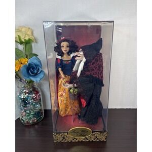 Disney Store Fairytale Designer Doll Set Limited Edition Snow White And Witch